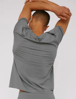 SilverTech Active Tee, Stone Grey