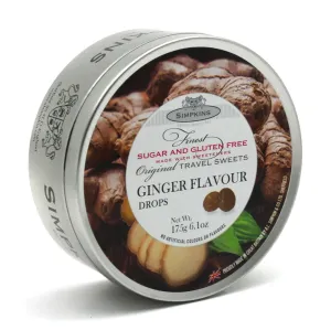 Simpkins Sugar & Gluten Free Ginger Drops