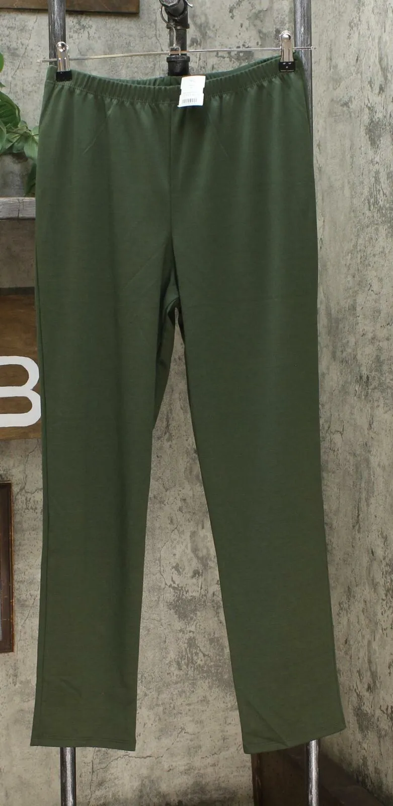 Slinky Brand Women's LOT OF 2 Knit Ponte Skinny Pants