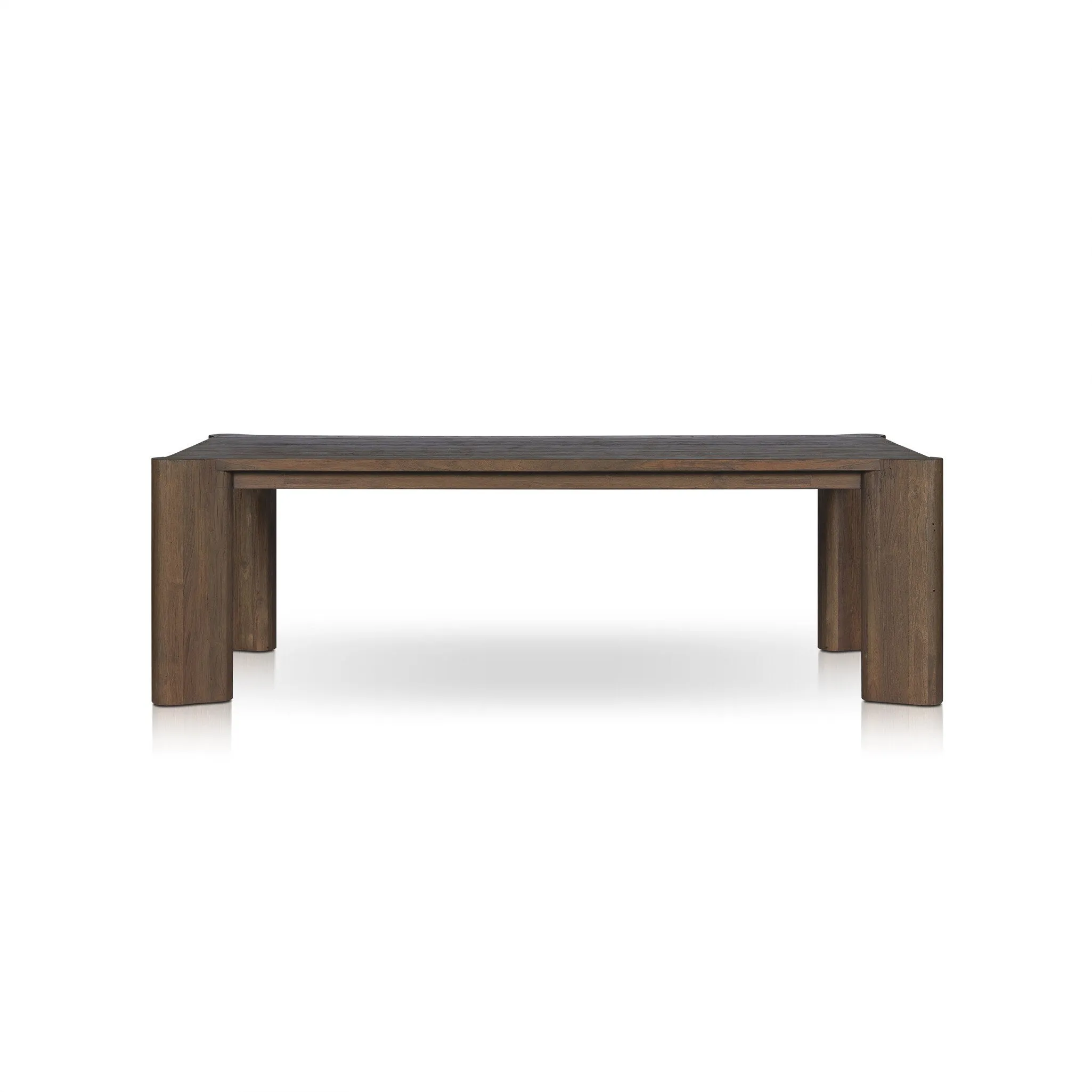 Soho Outdoor Dining Table - Stained Heritage Brown-FSC