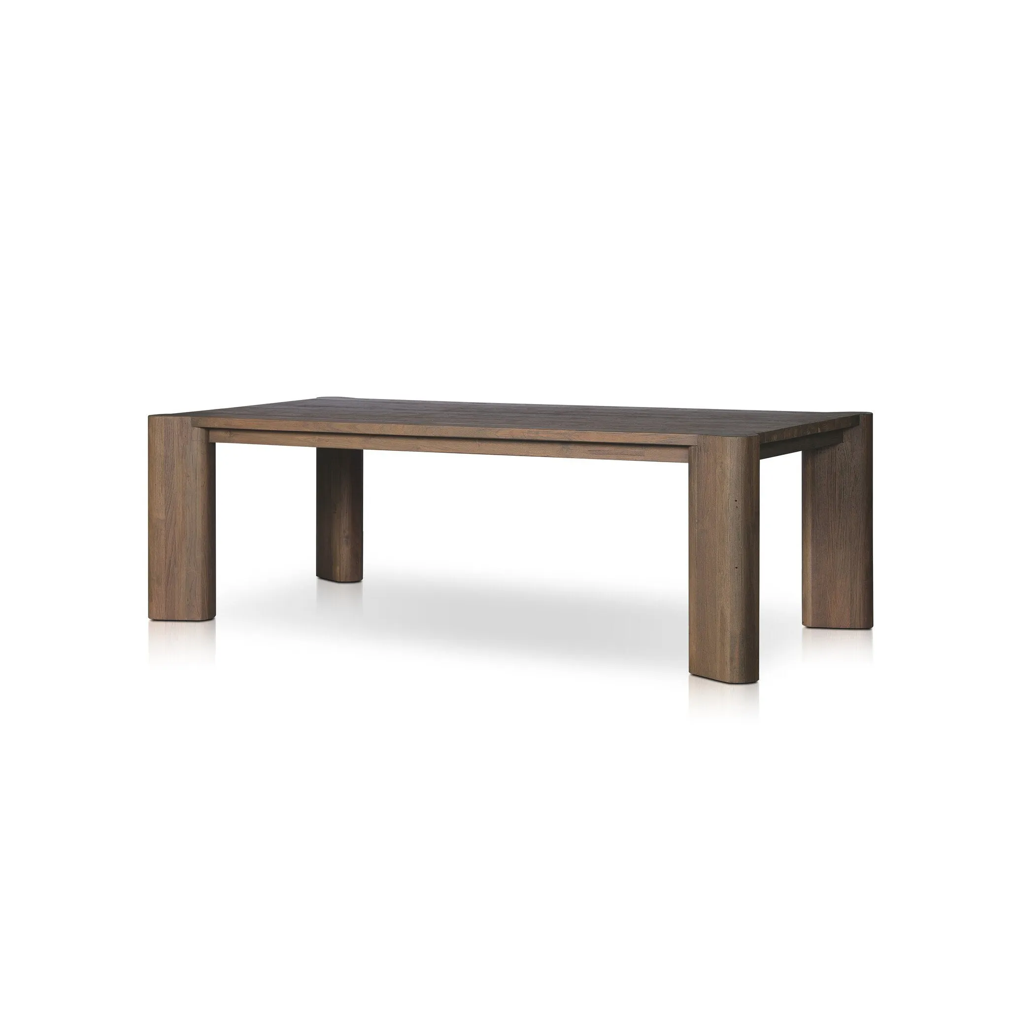 Soho Outdoor Dining Table - Stained Heritage Brown-FSC