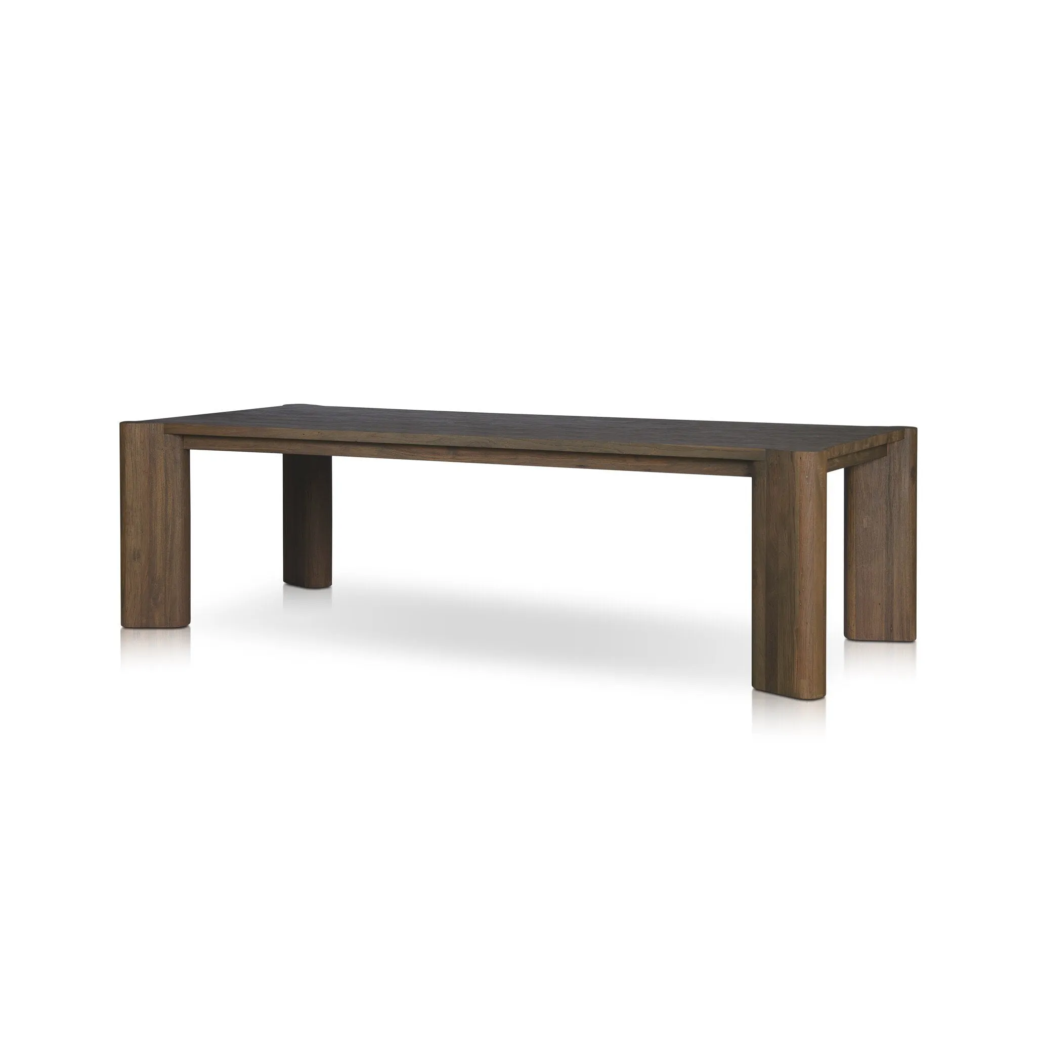 Soho Outdoor Dining Table - Stained Heritage Brown-FSC