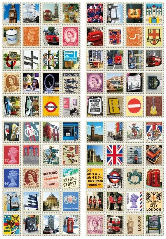 Stamp Sticker-London