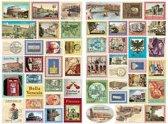STAMP STICKER ver.3 - Italy