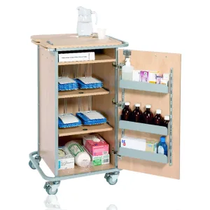 Sunflower Monitored Dosage System (MDS) Trolleys | 2 Pull Out Shelves