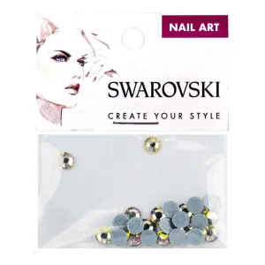 SWAROVSKI - Crystal Luminous Green Round Flat Back HF