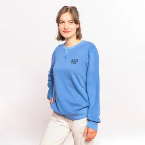 Sweater “Berlin Travel Club” - cadet blue