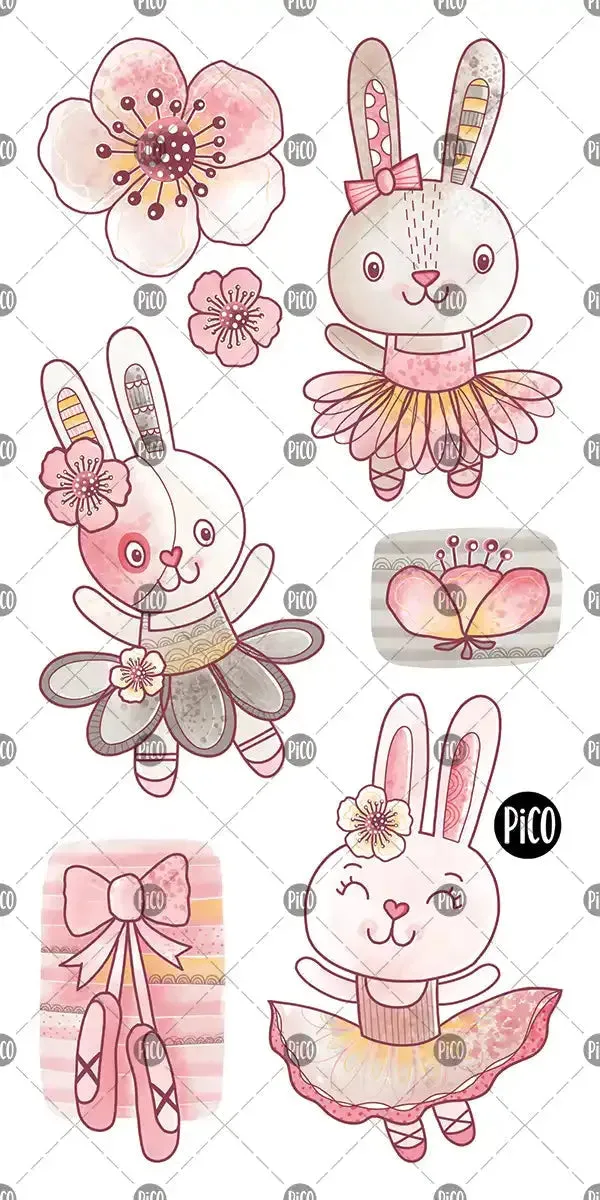 Tatouages  - Les lapines ballerines