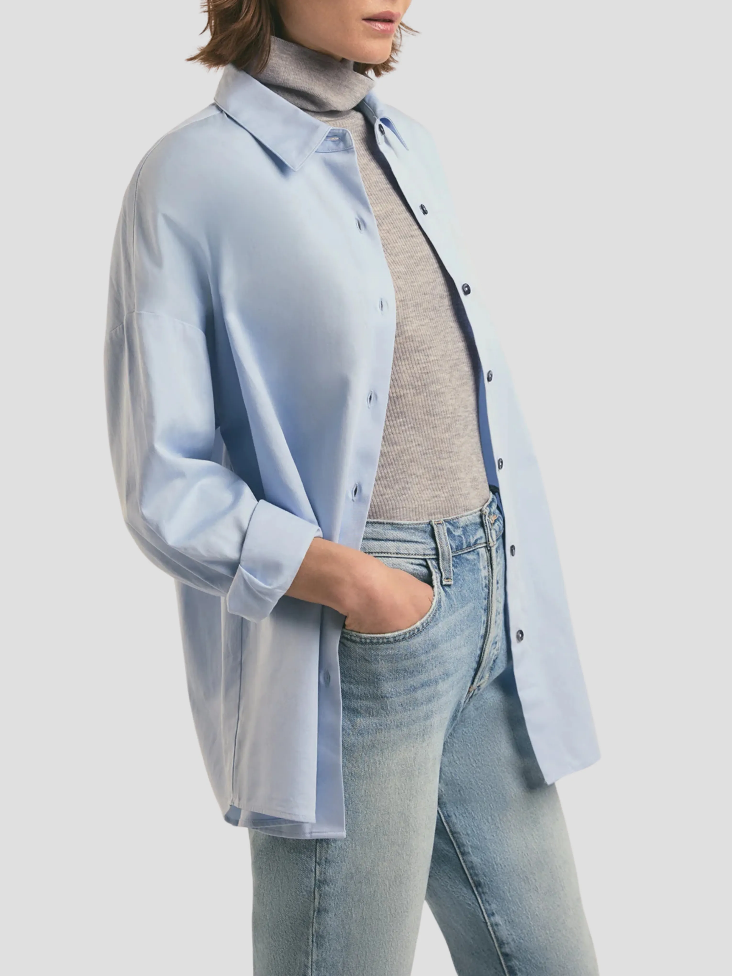 The Ex Boyfriend Shirt in Blue