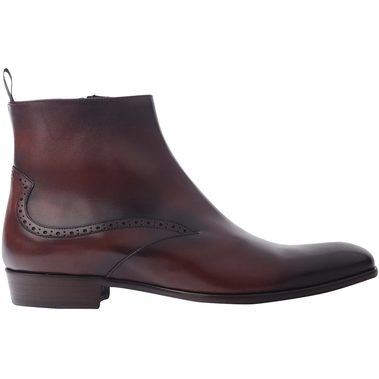 The Rico Boot in Caoba