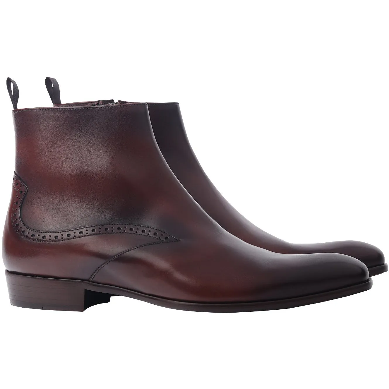 The Rico Boot in Caoba