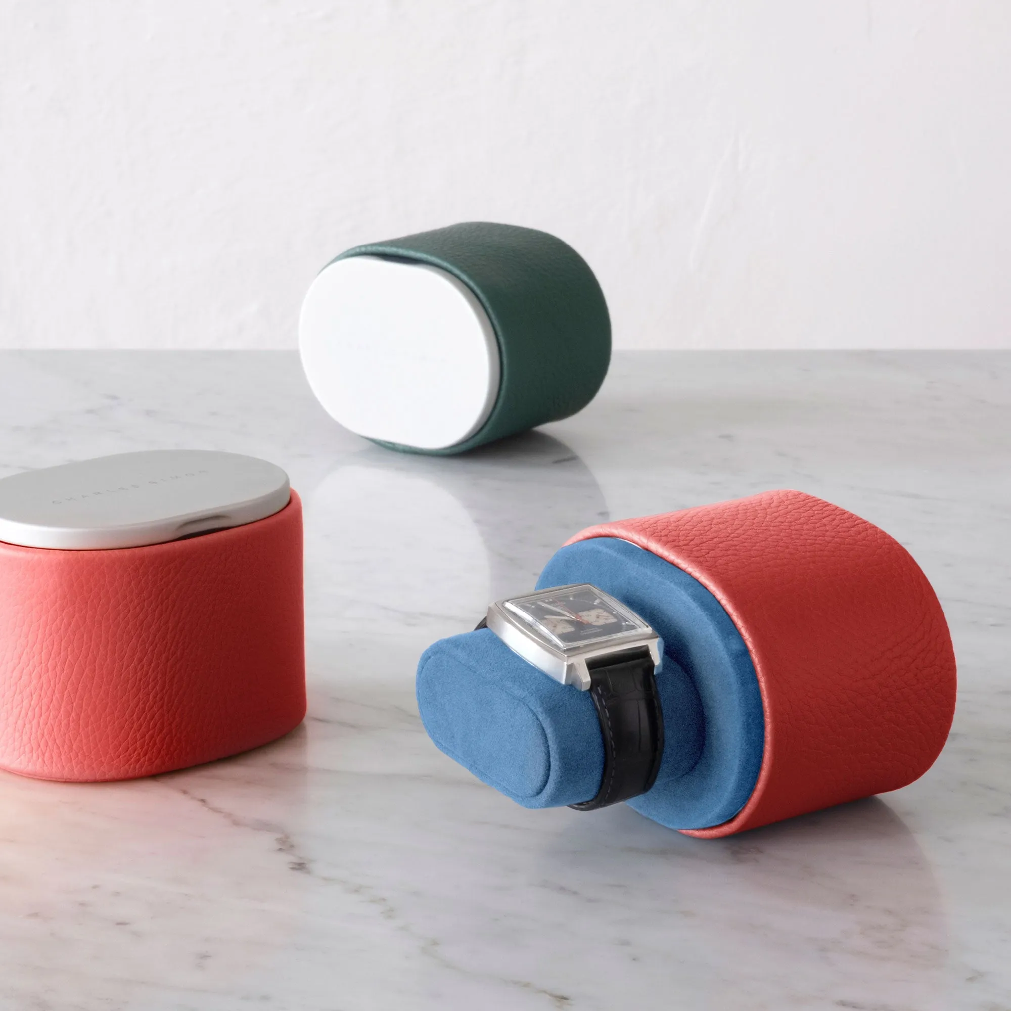 THEO WATCH ROLL - HIBISCUS / GREY