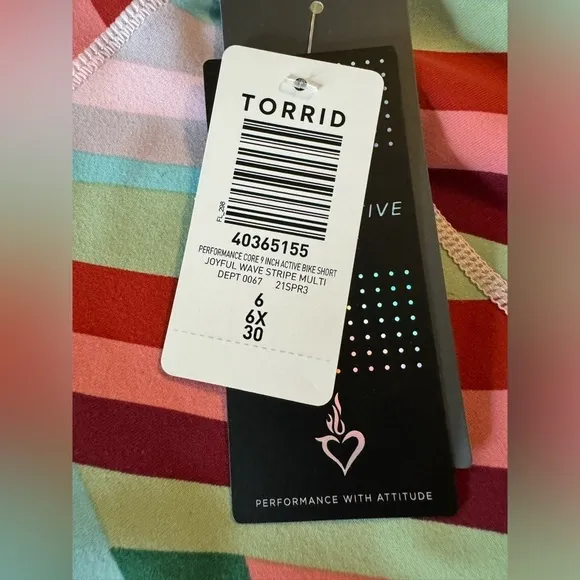 Torrid Active Set Size 6X