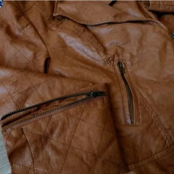 Torrid Faux Leather Moto Jacket L