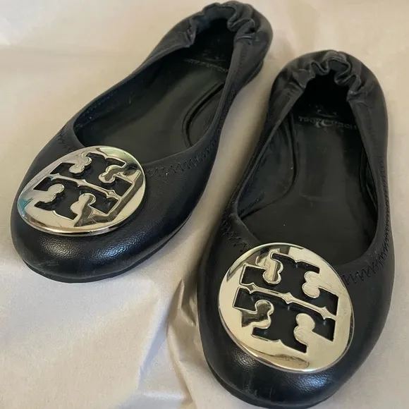 Tory Burch Minnie Travel Ballet Flat size 5
