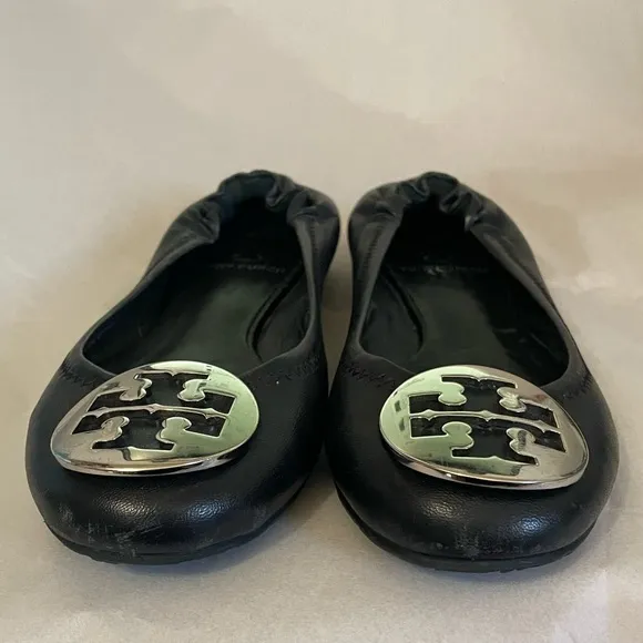 Tory Burch Minnie Travel Ballet Flat size 5
