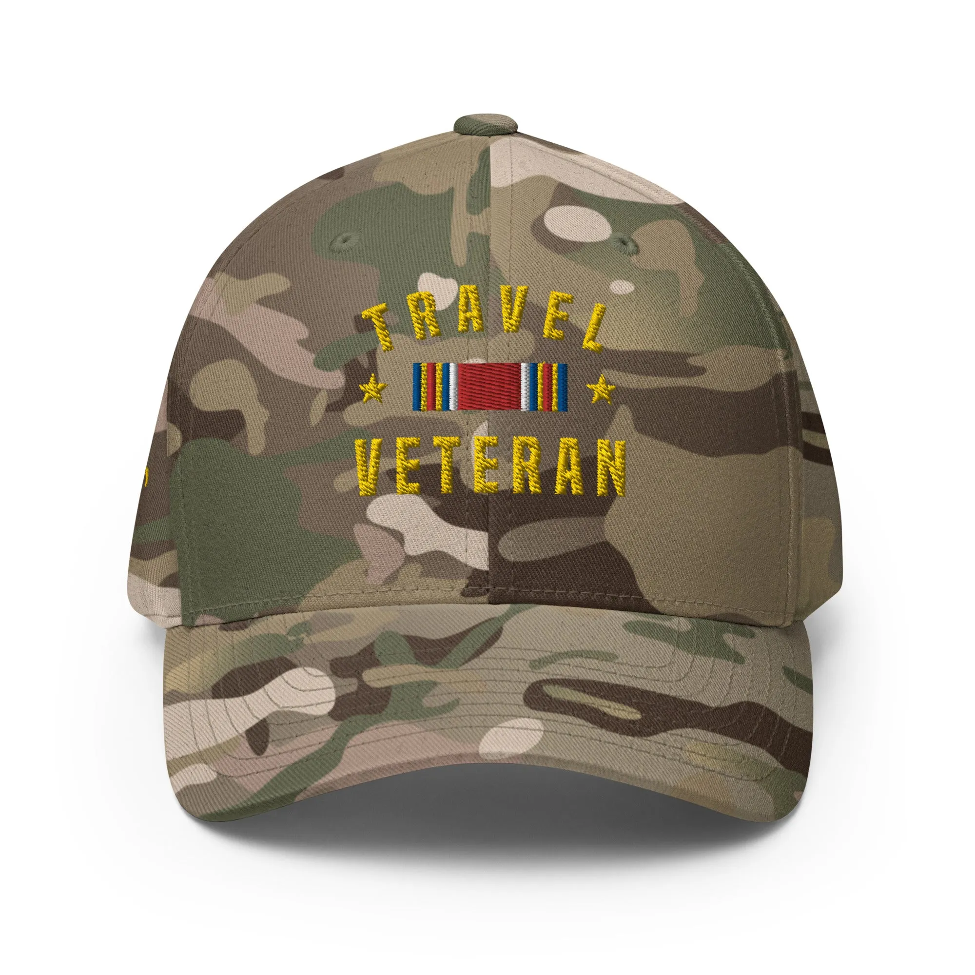 Travel Veteran FlexFit Cap