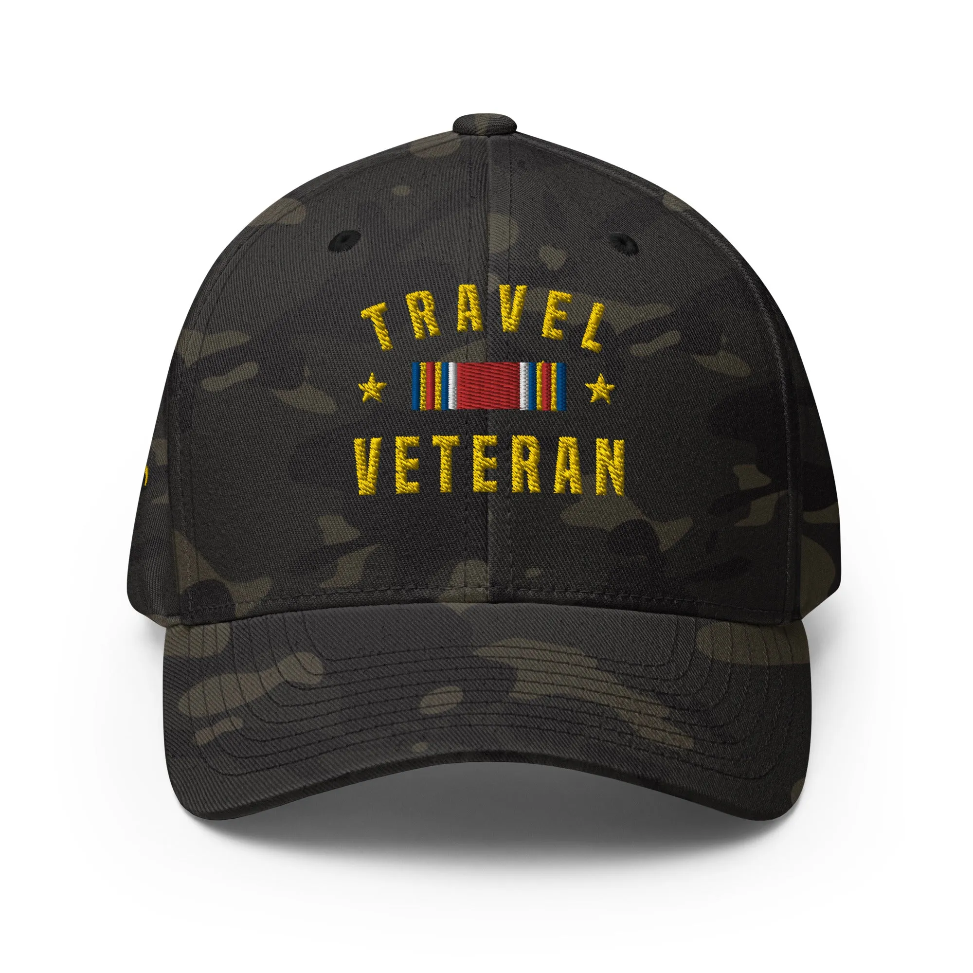 Travel Veteran FlexFit Cap