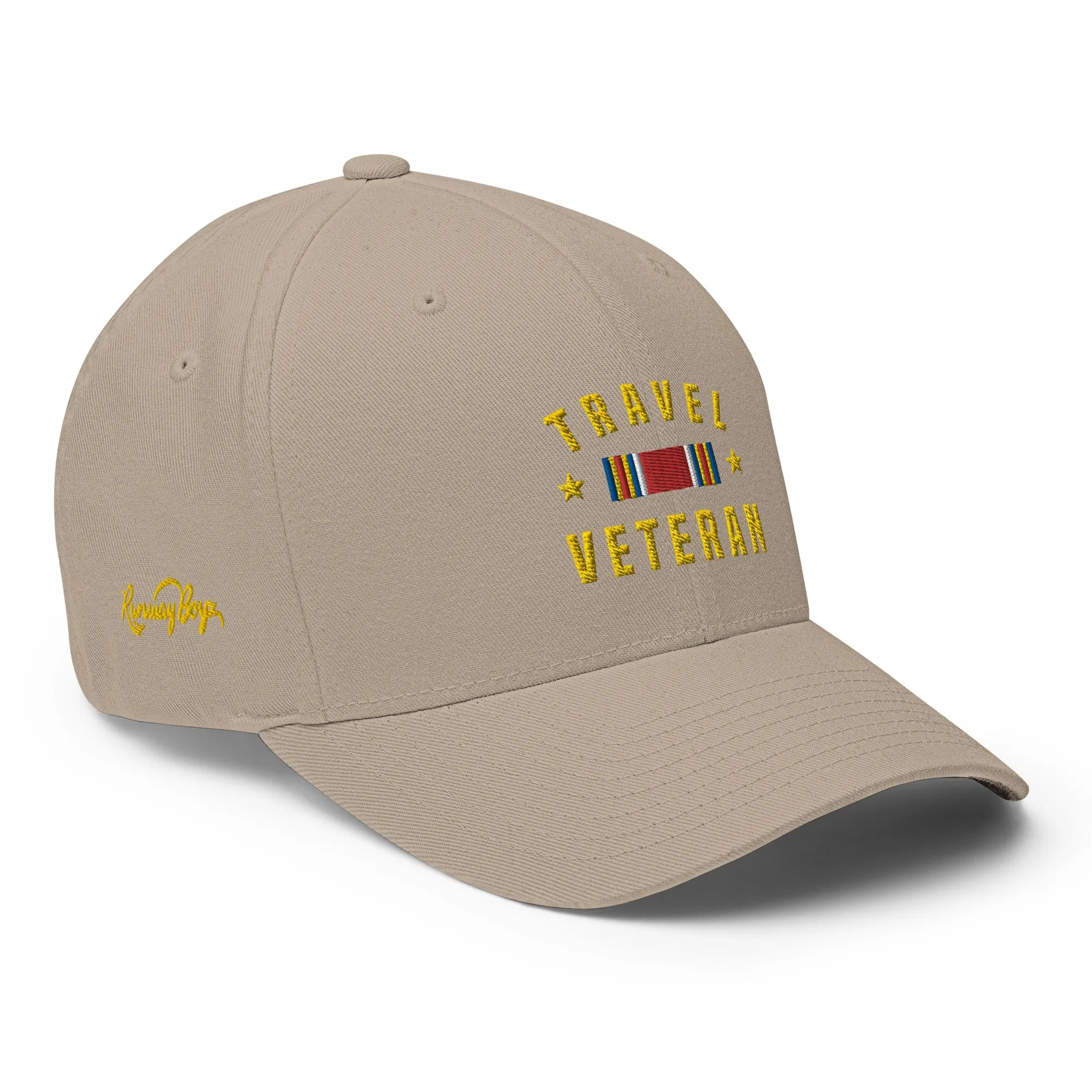 Travel Veteran FlexFit Cap