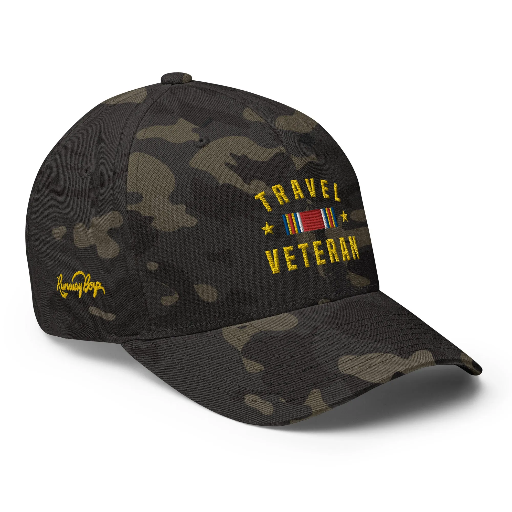 Travel Veteran FlexFit Cap