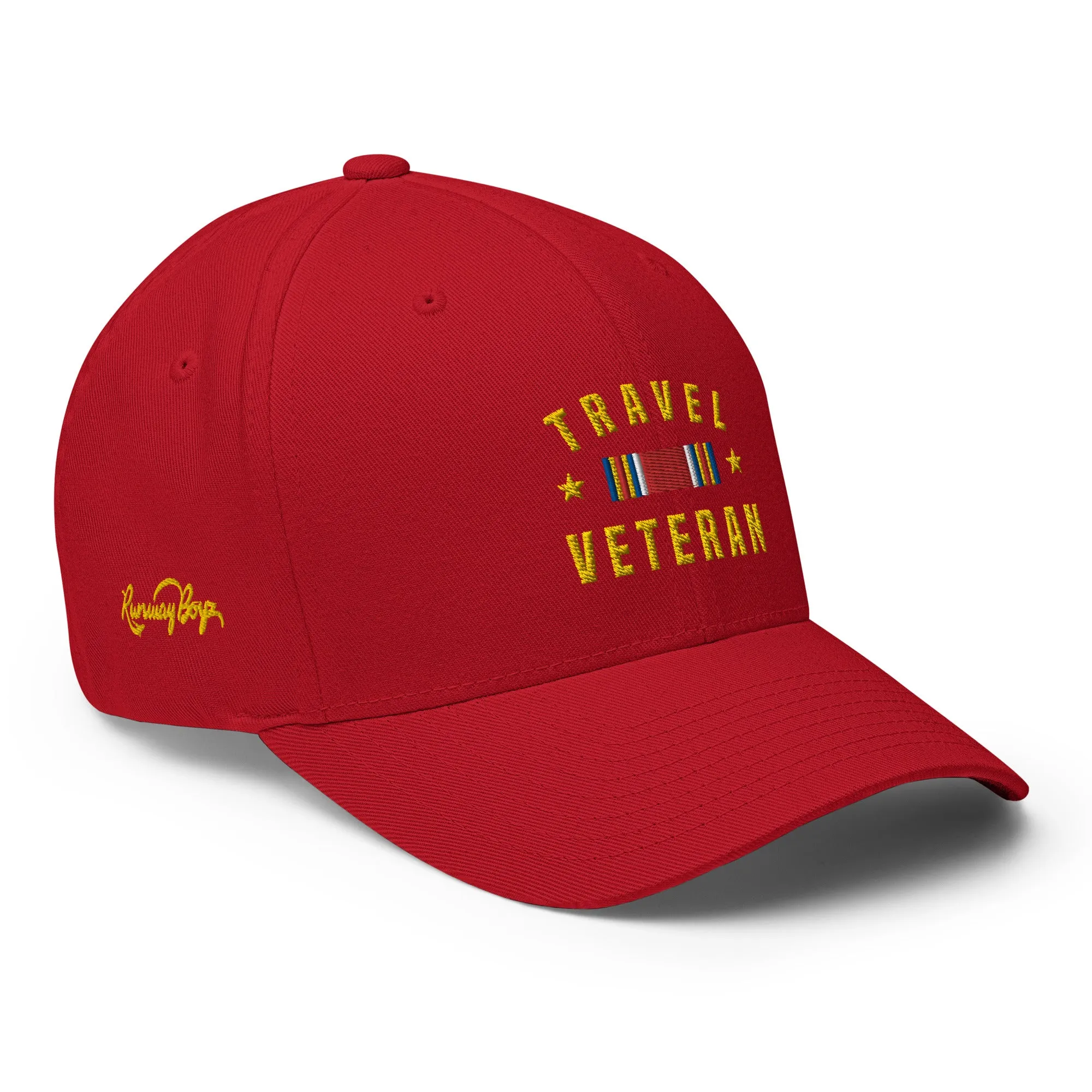 Travel Veteran FlexFit Cap