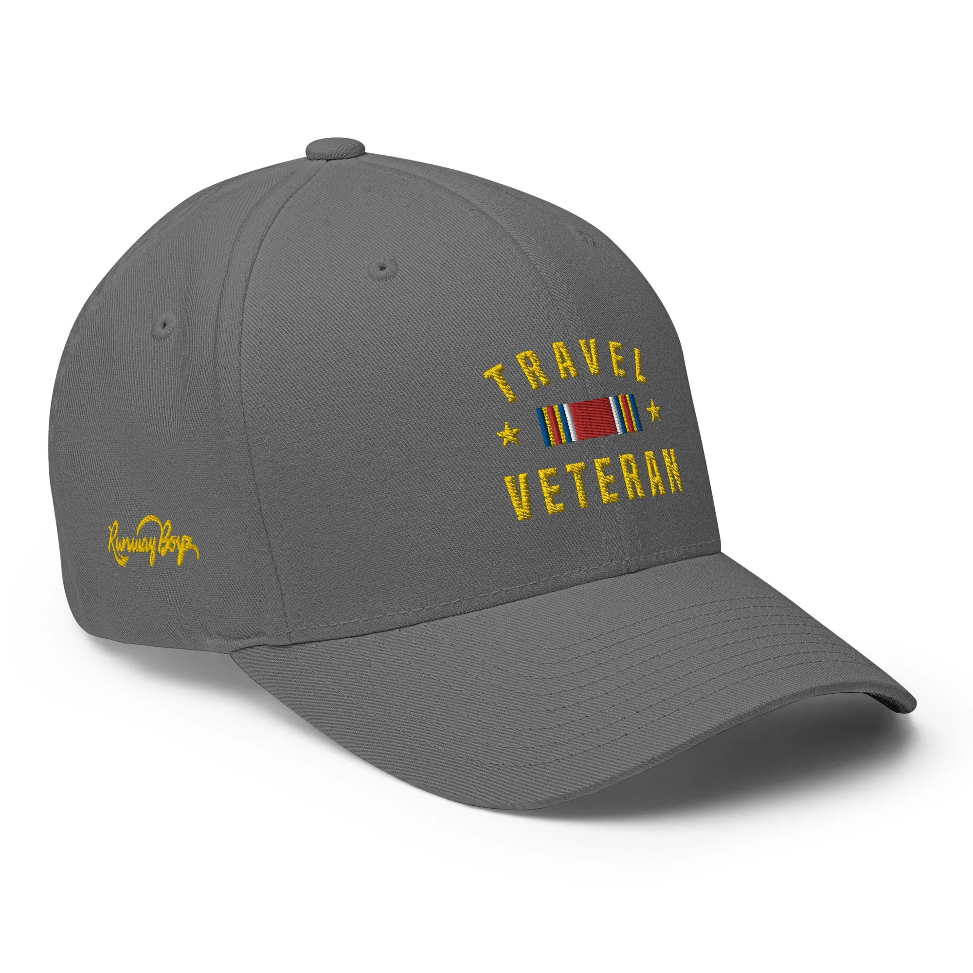 Travel Veteran FlexFit Cap