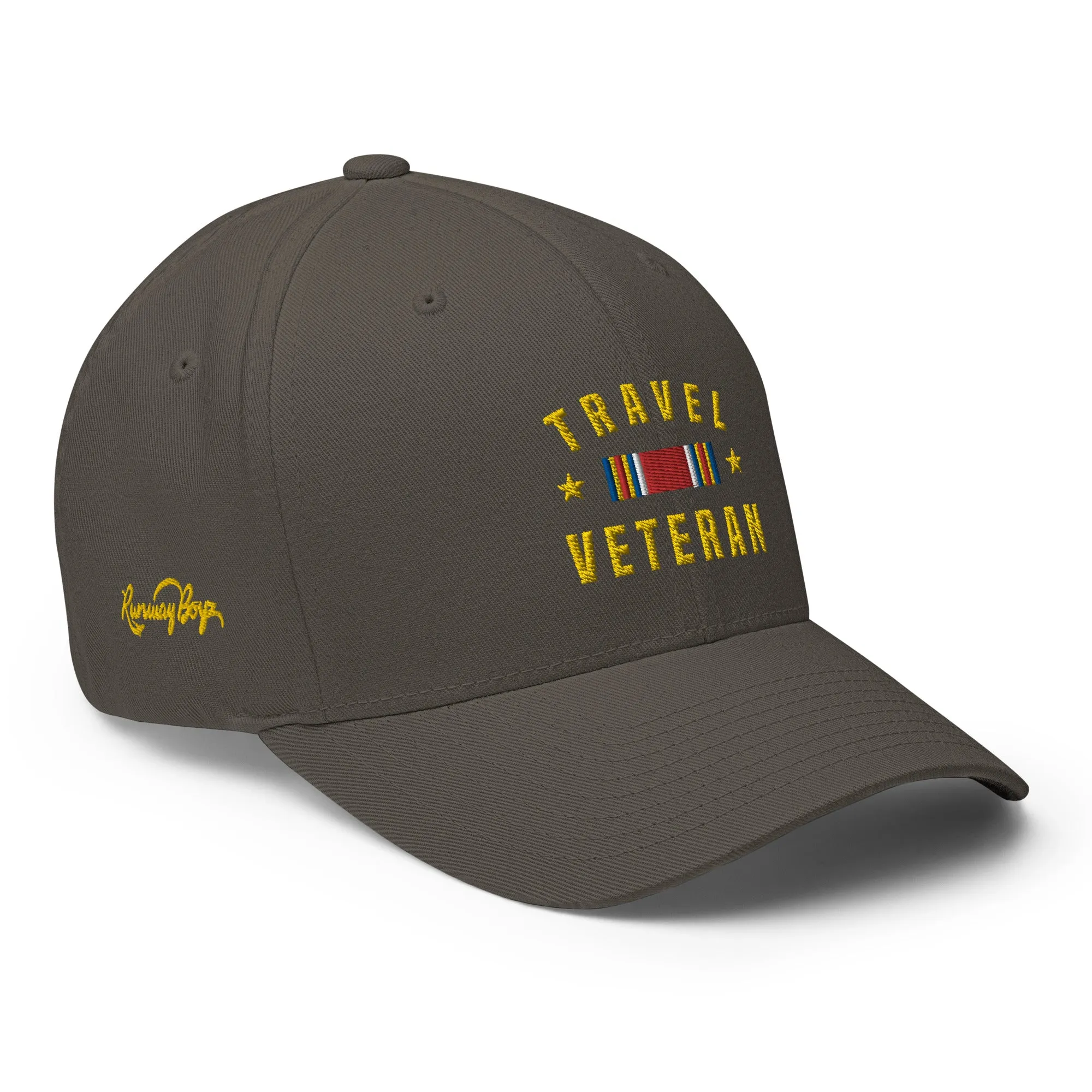 Travel Veteran FlexFit Cap