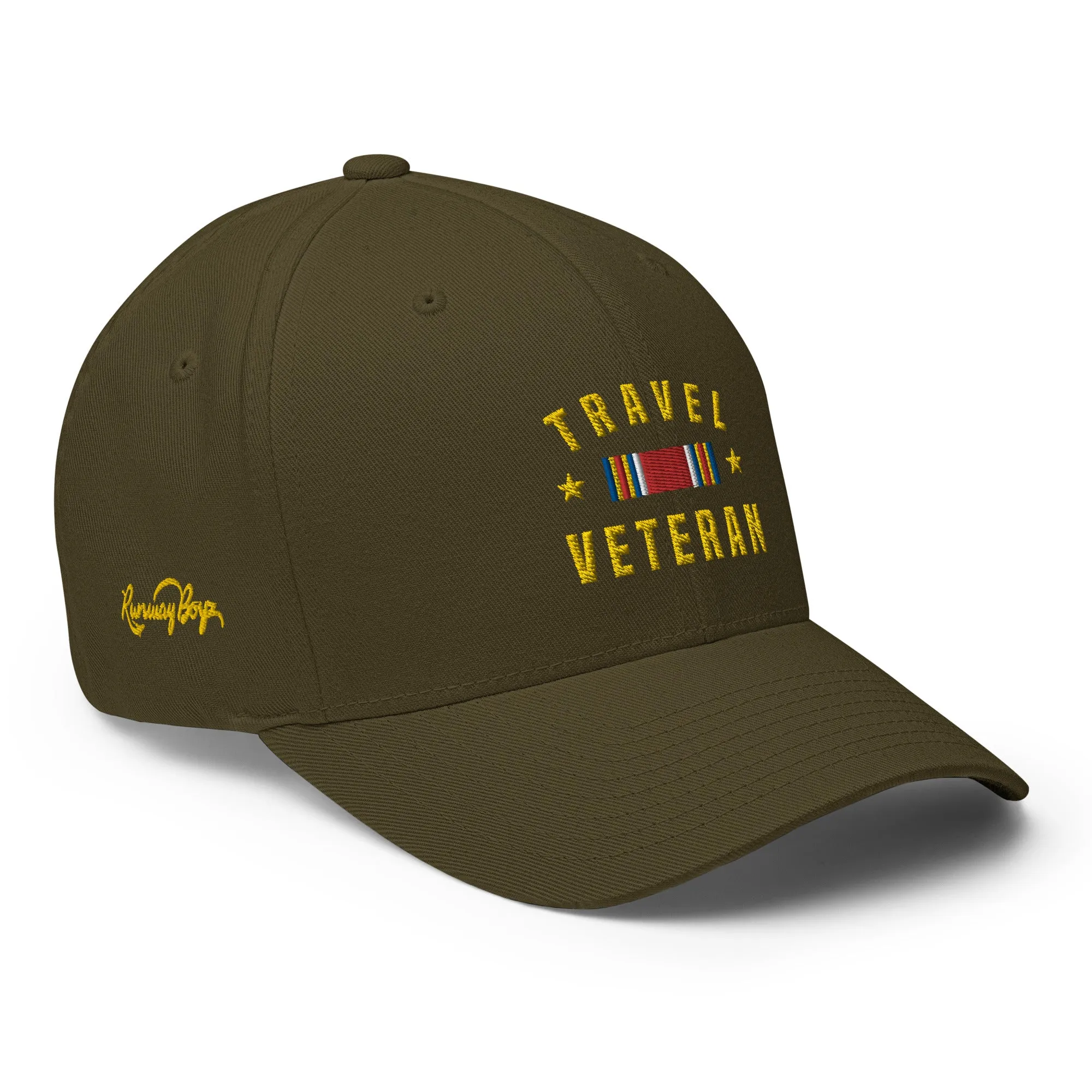 Travel Veteran FlexFit Cap
