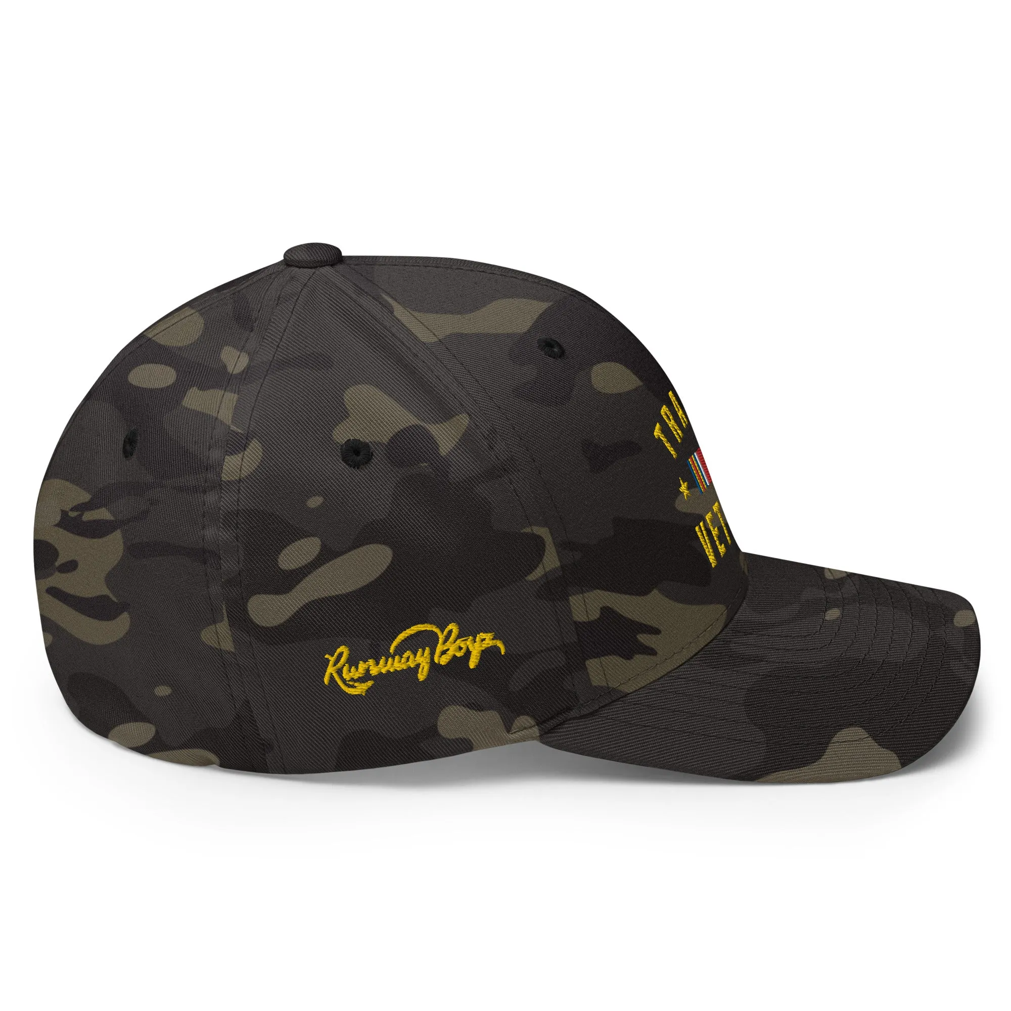 Travel Veteran FlexFit Cap