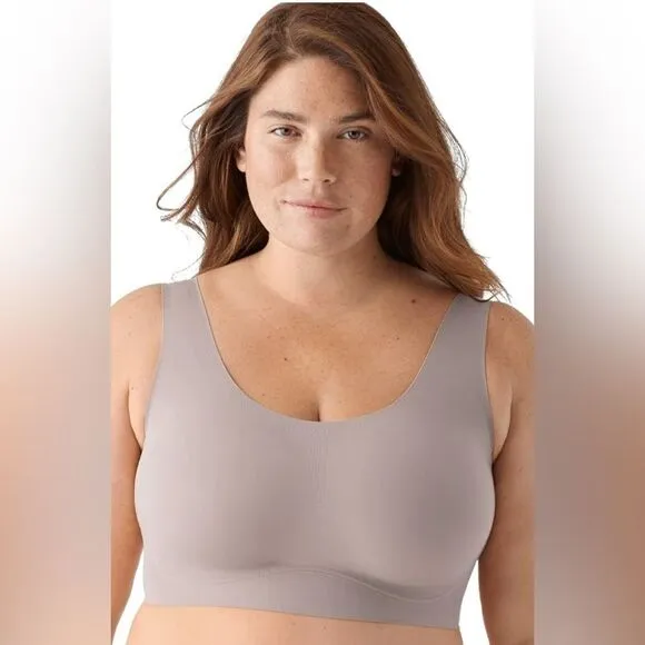 True &amp; Co NWT True Body Lift Scoop Neck Bra in Mink Size XS