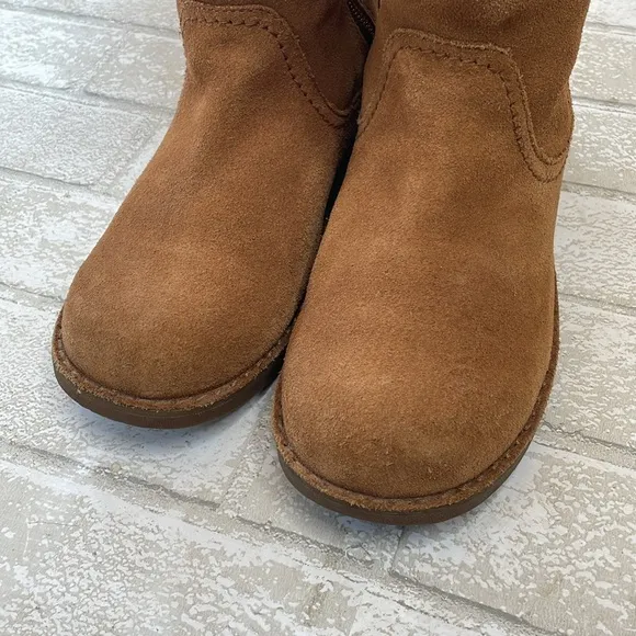 Ugg brown suede leather boots