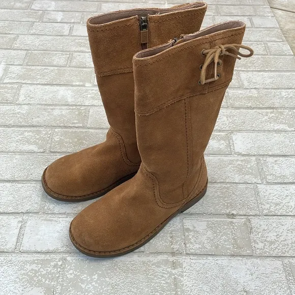 Ugg brown suede leather boots