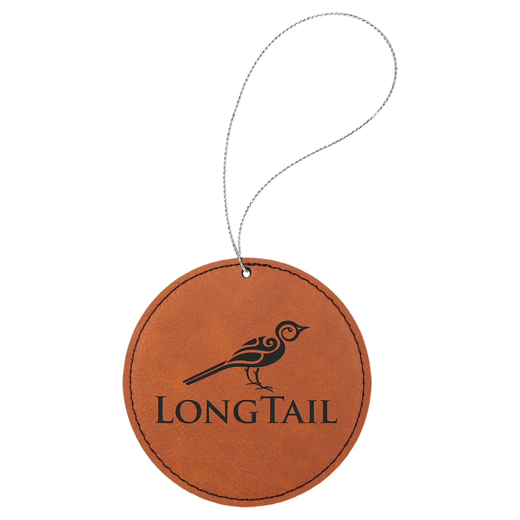 Vegan Leather Ornament - Multiple Shapes
