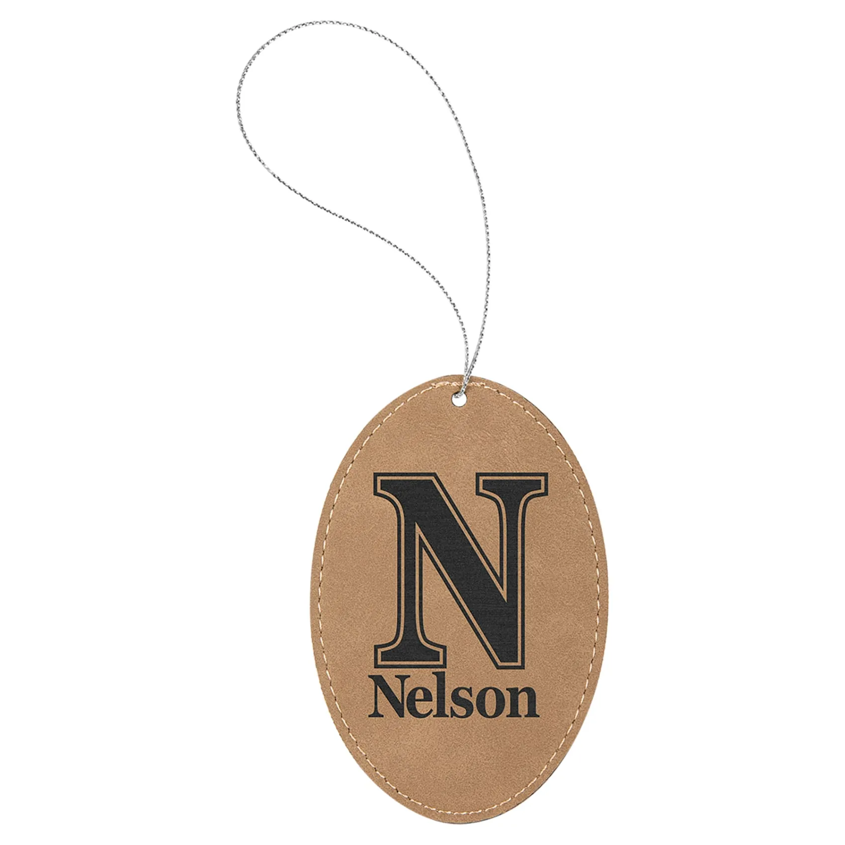 Vegan Leather Ornament - Multiple Shapes
