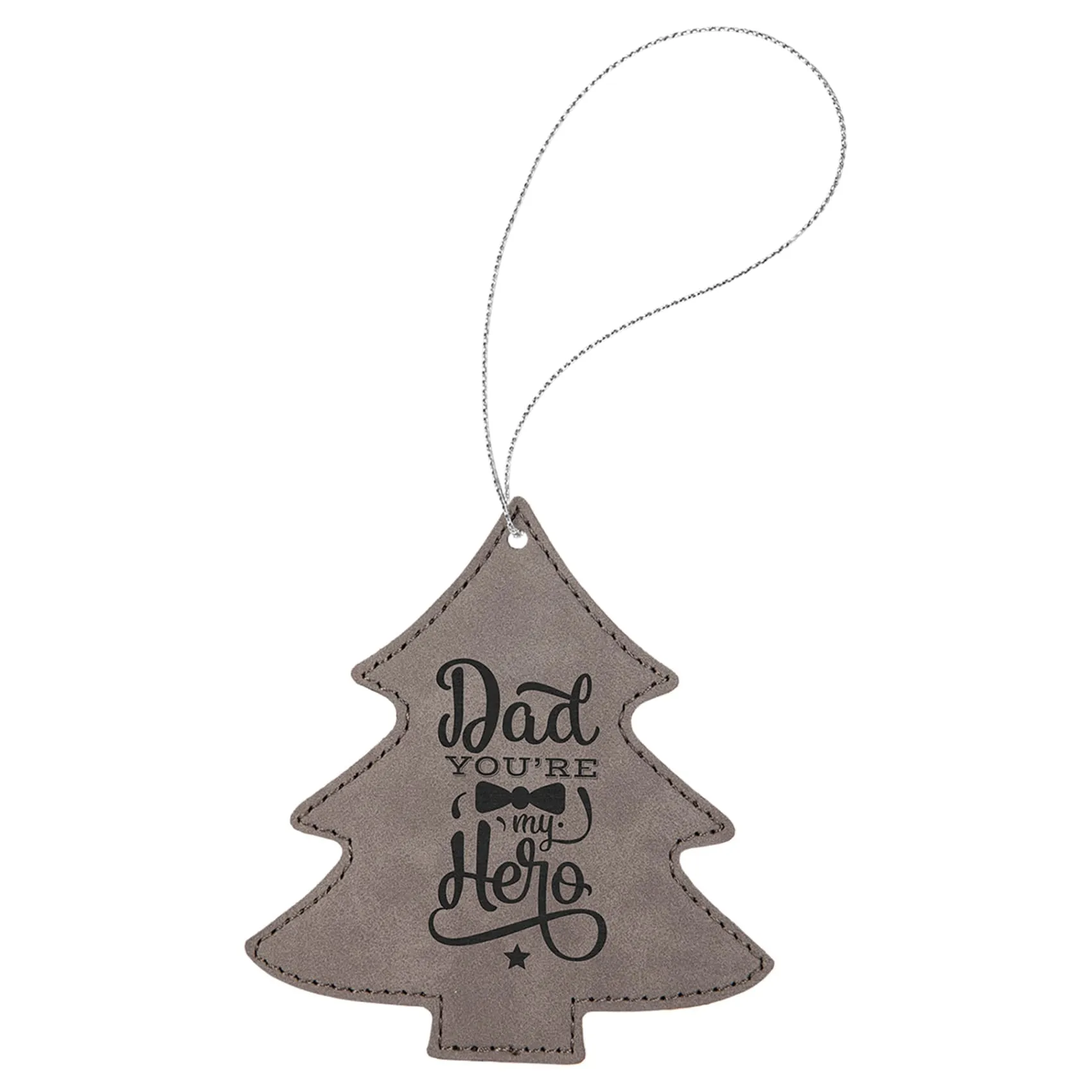 Vegan Leather Ornament - Multiple Shapes