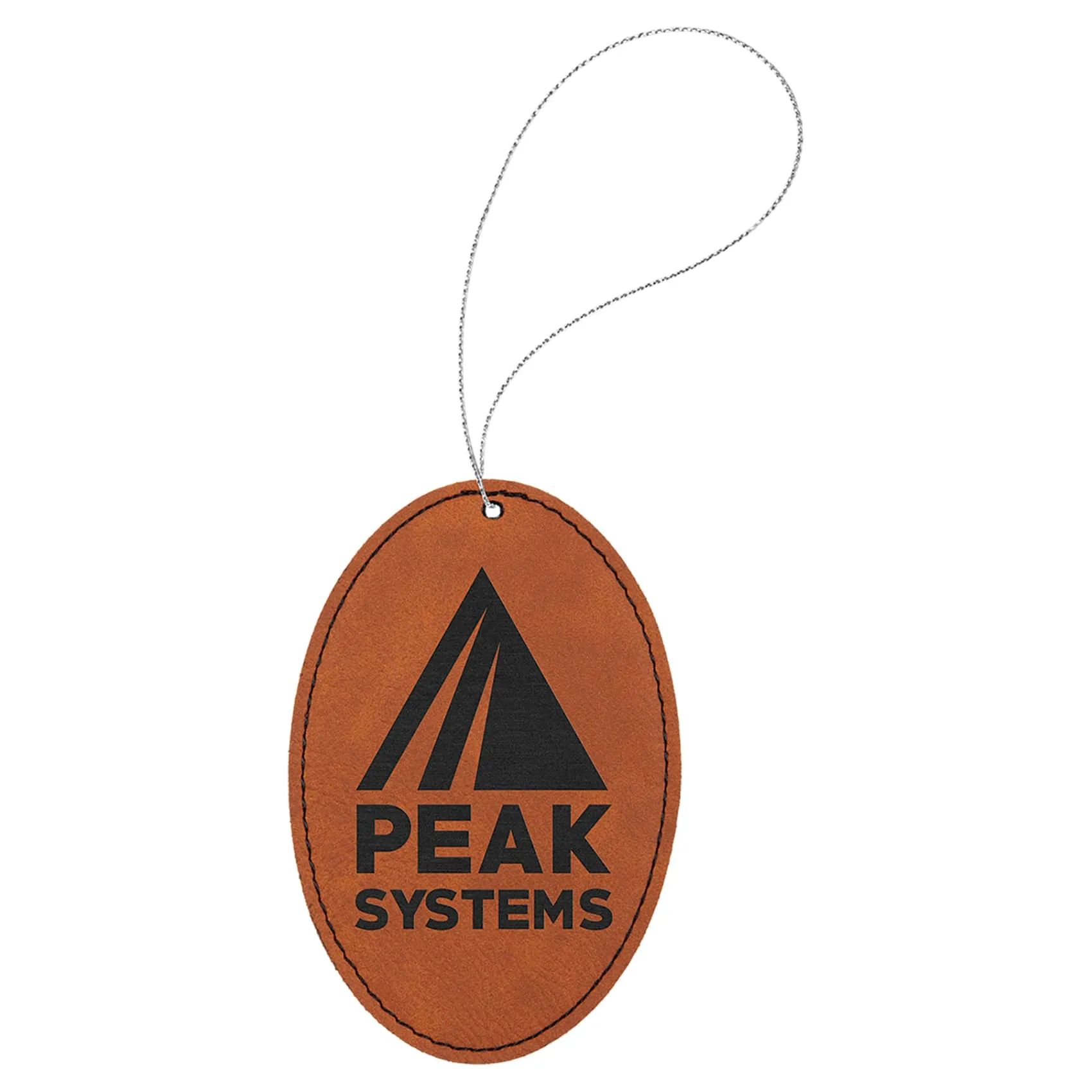 Vegan Leather Ornament - Multiple Shapes