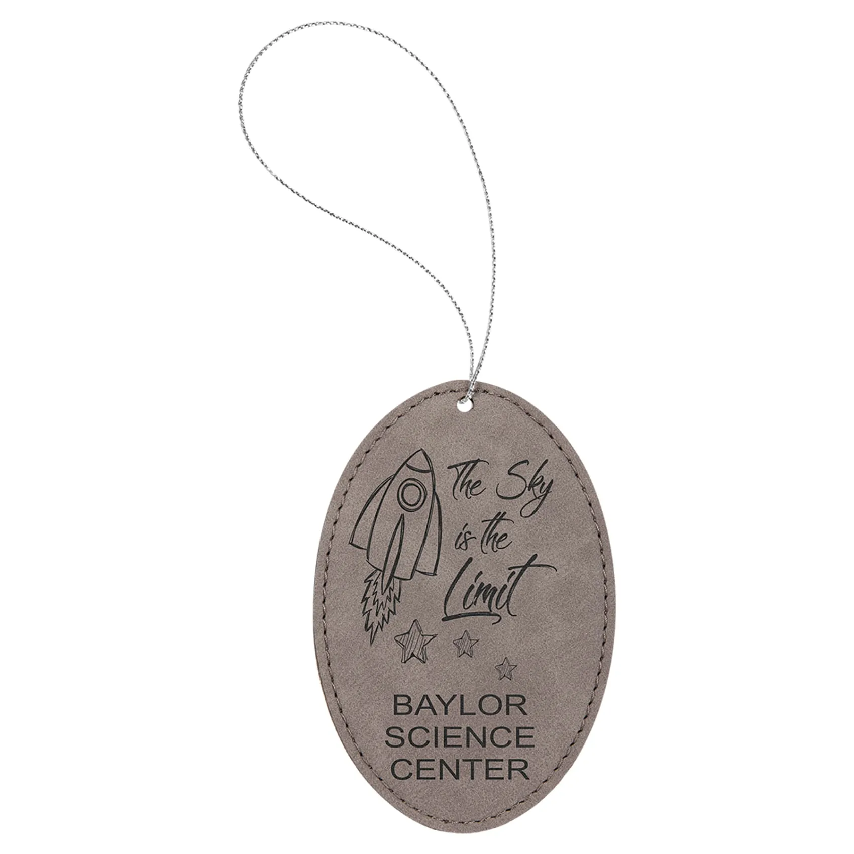 Vegan Leather Ornament - Multiple Shapes