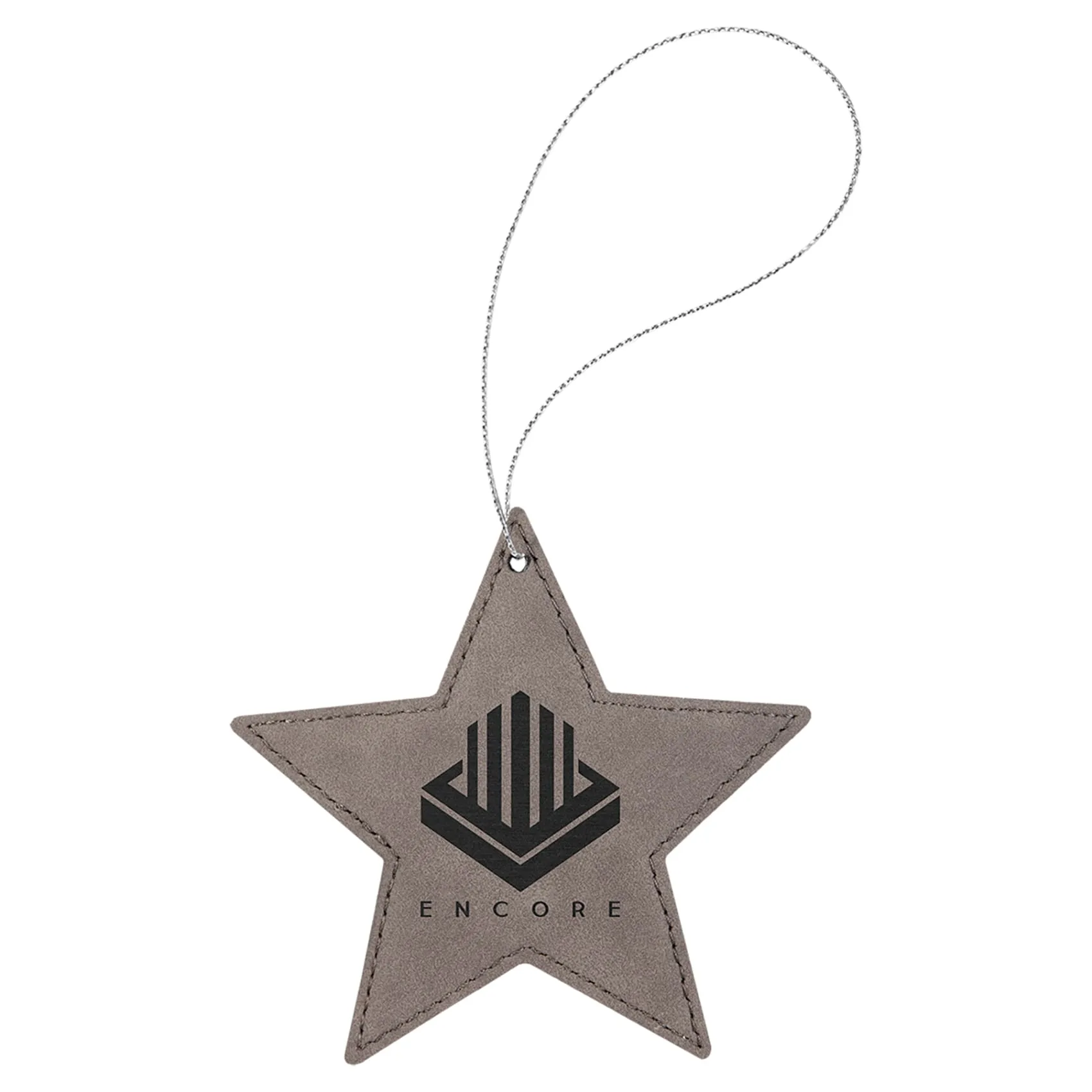 Vegan Leather Ornament - Multiple Shapes