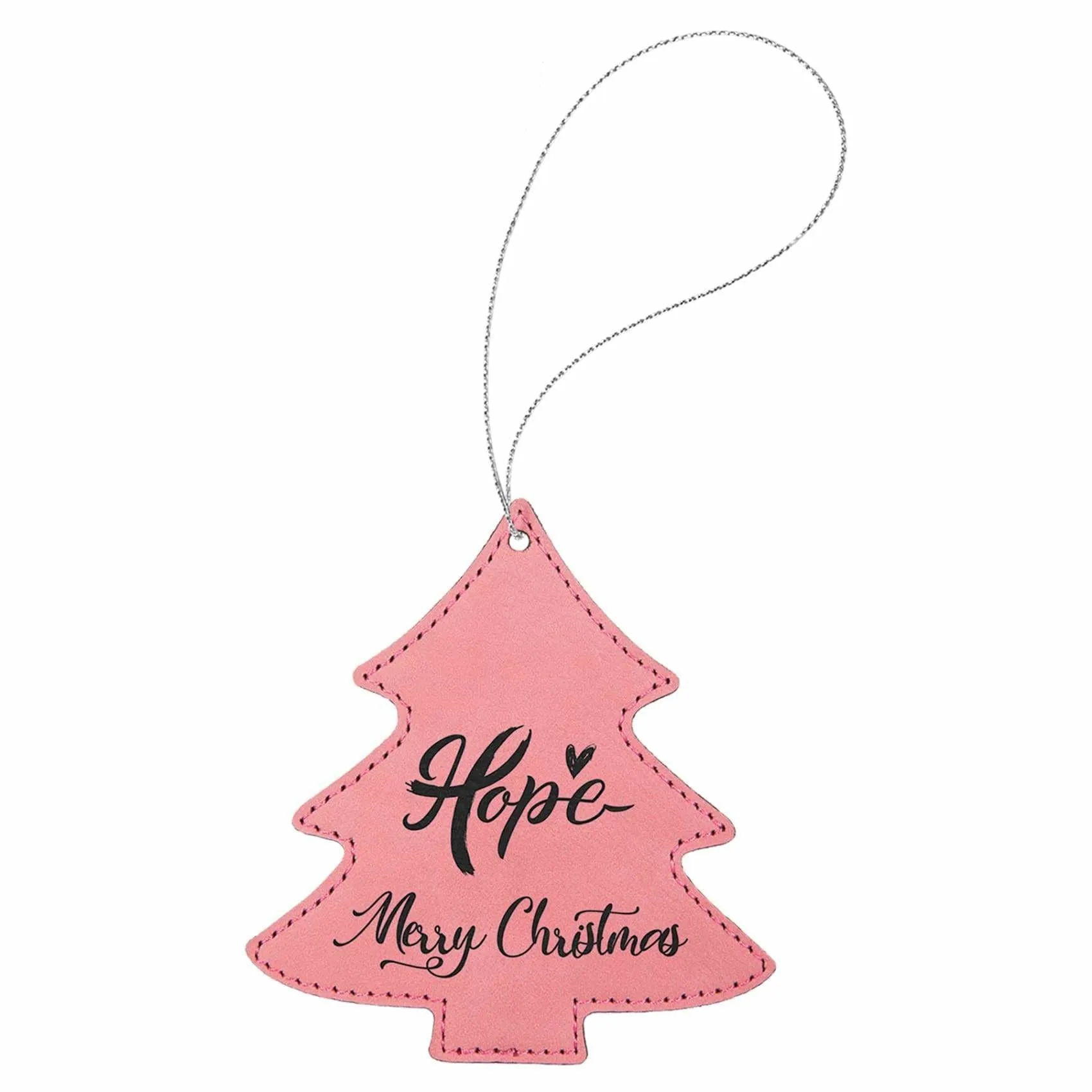 Vegan Leather Ornament - Multiple Shapes