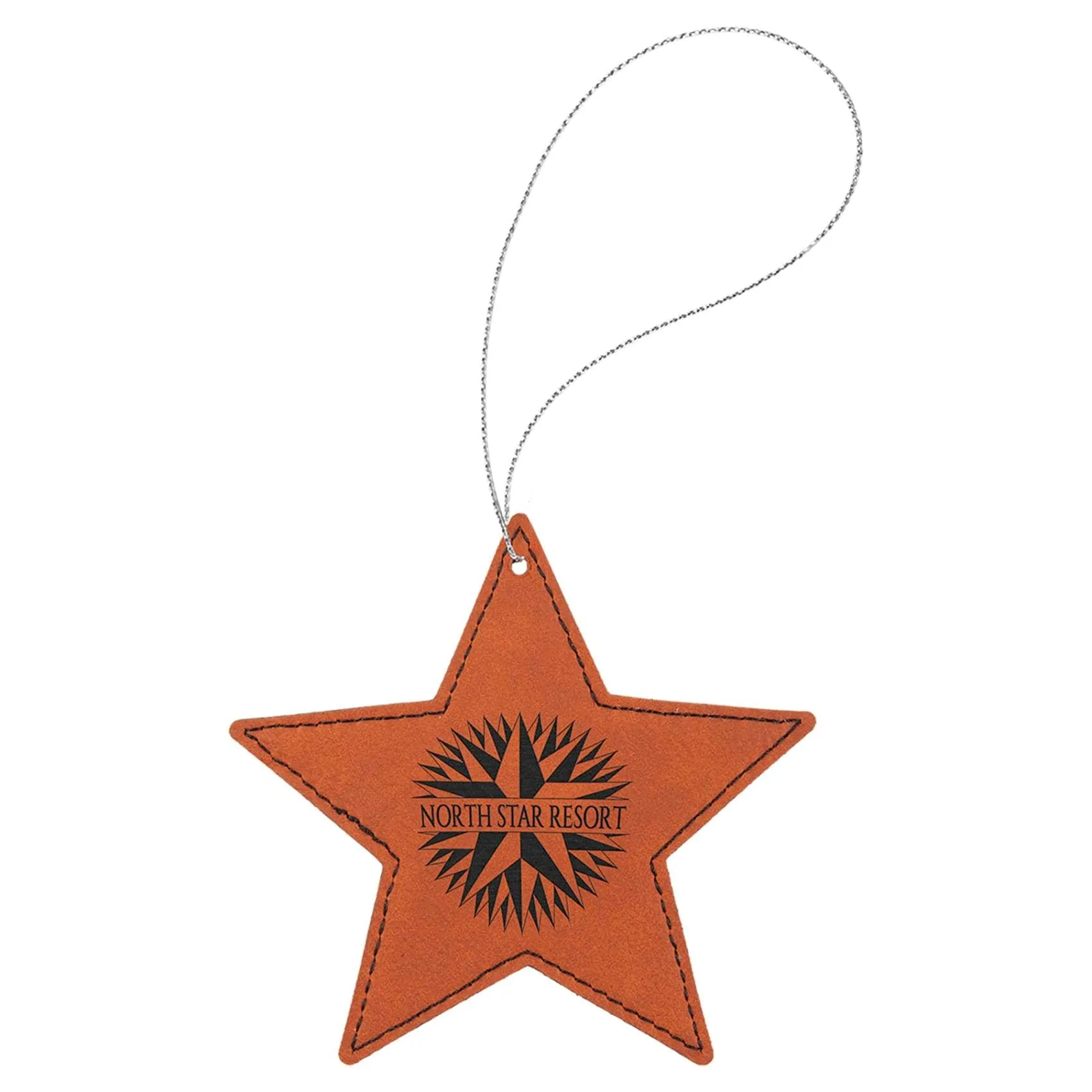 Vegan Leather Ornament - Multiple Shapes