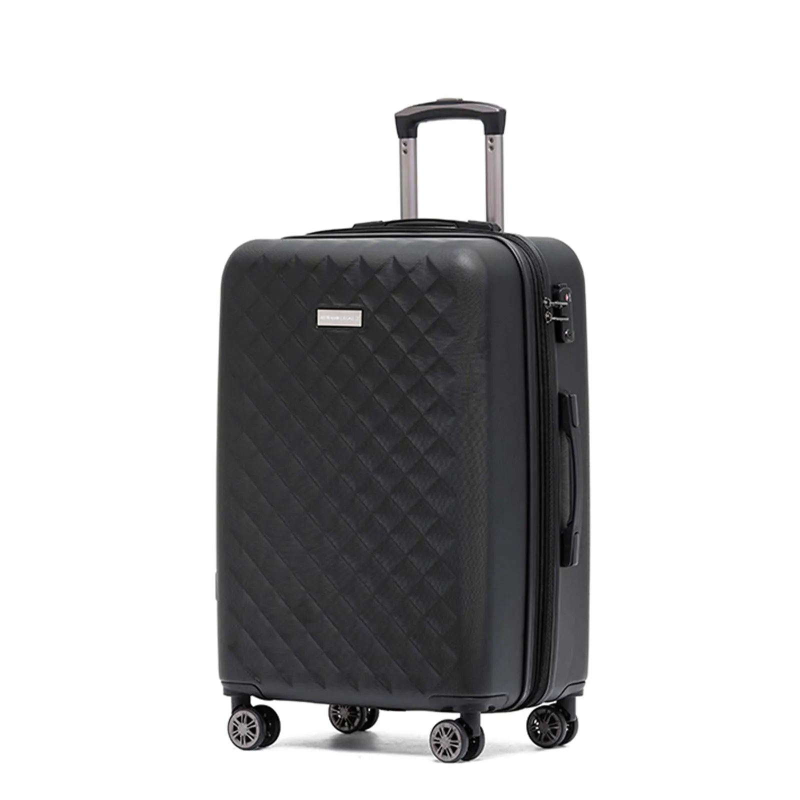 Venice 25 Inch Medium Suitcase Black