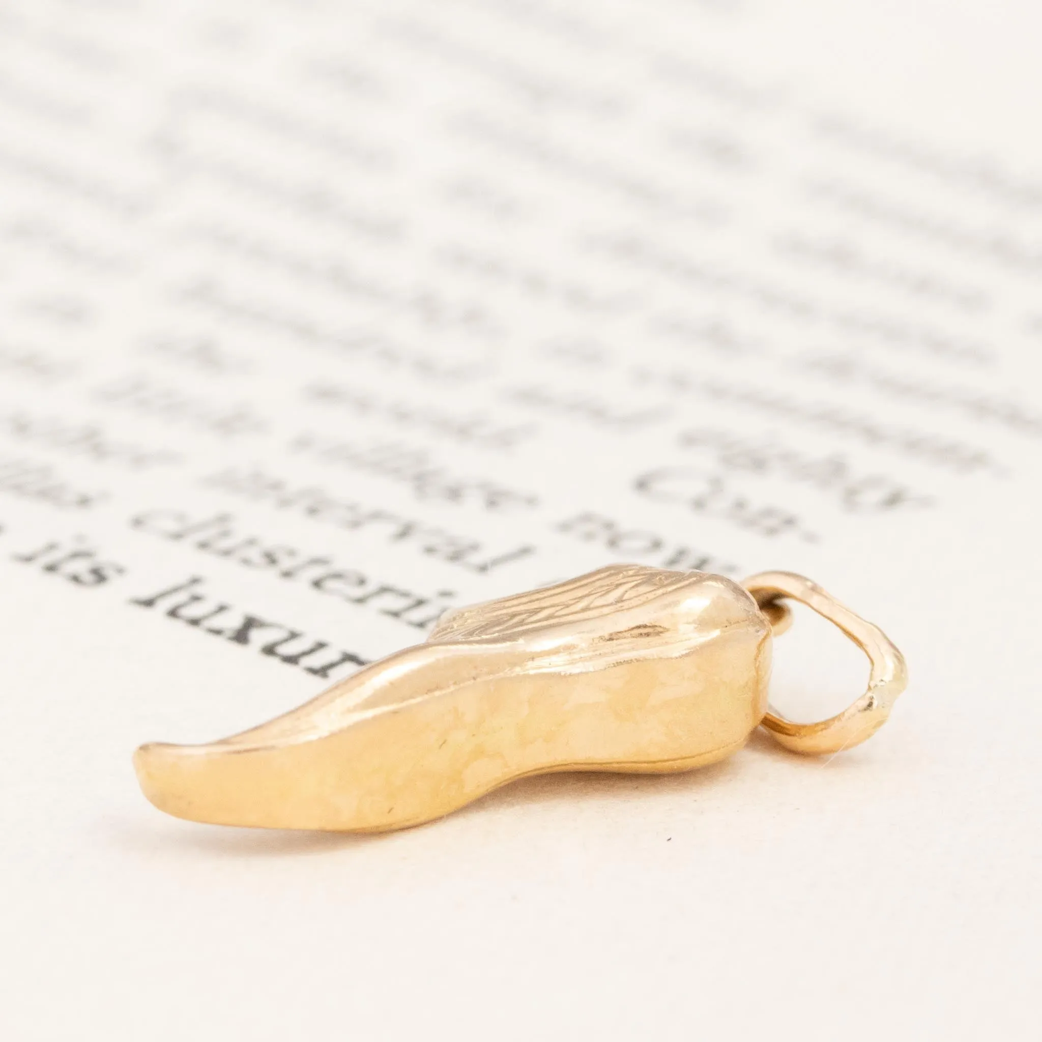 Vintage Slipper Charm