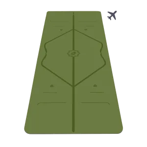 VNP Liforme Classic Travel Yoga Mat Olive - Factory Second