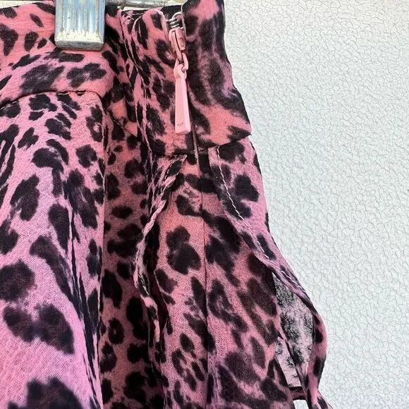 **** Whistles Wild Cat Print Skirt (R)