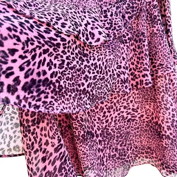 **** Whistles Wild Cat Print Skirt (R)
