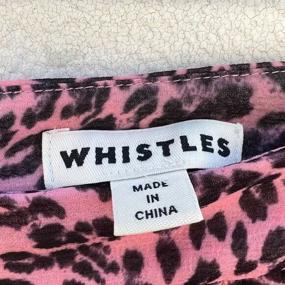 **** Whistles Wild Cat Print Skirt (R)