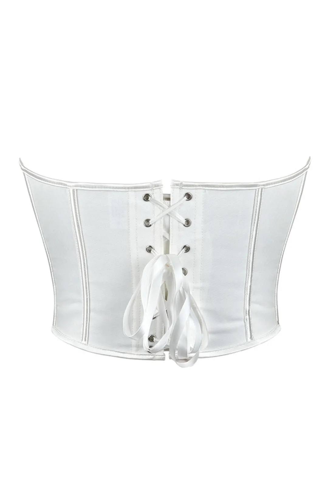 White Heart Shaped Corset