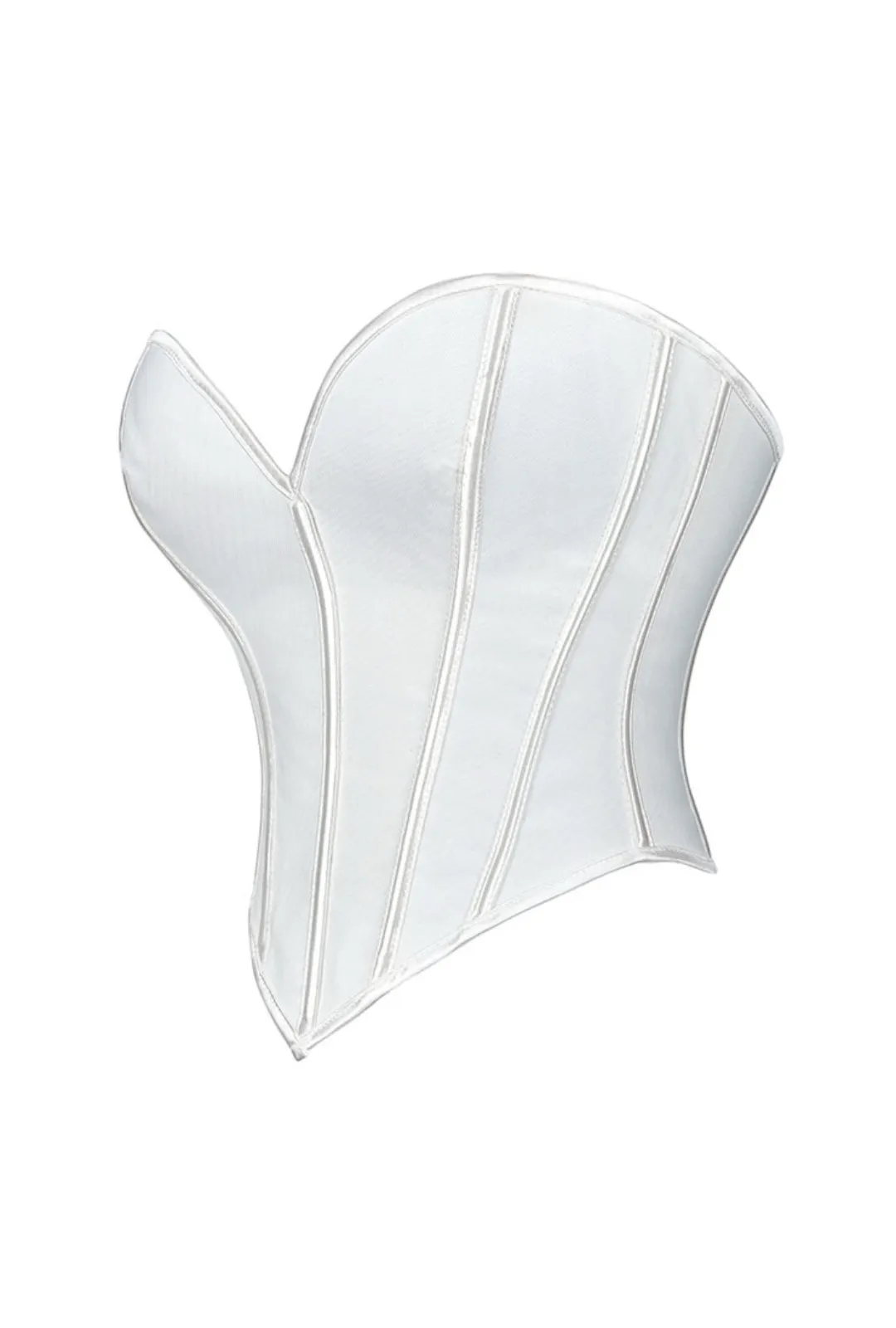 White Heart Shaped Corset