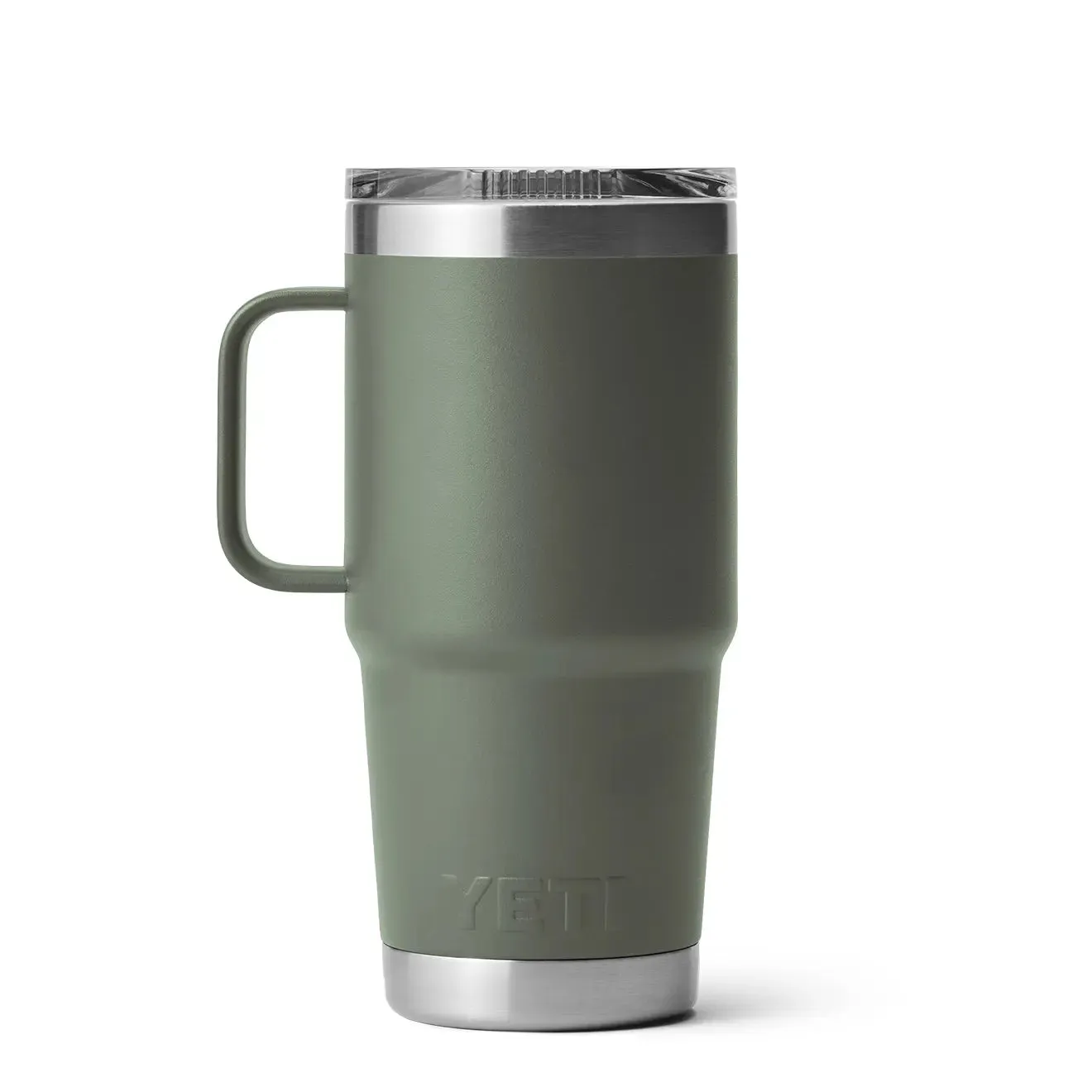 Yeti Rambler 20oz Travel Mug Camp Green