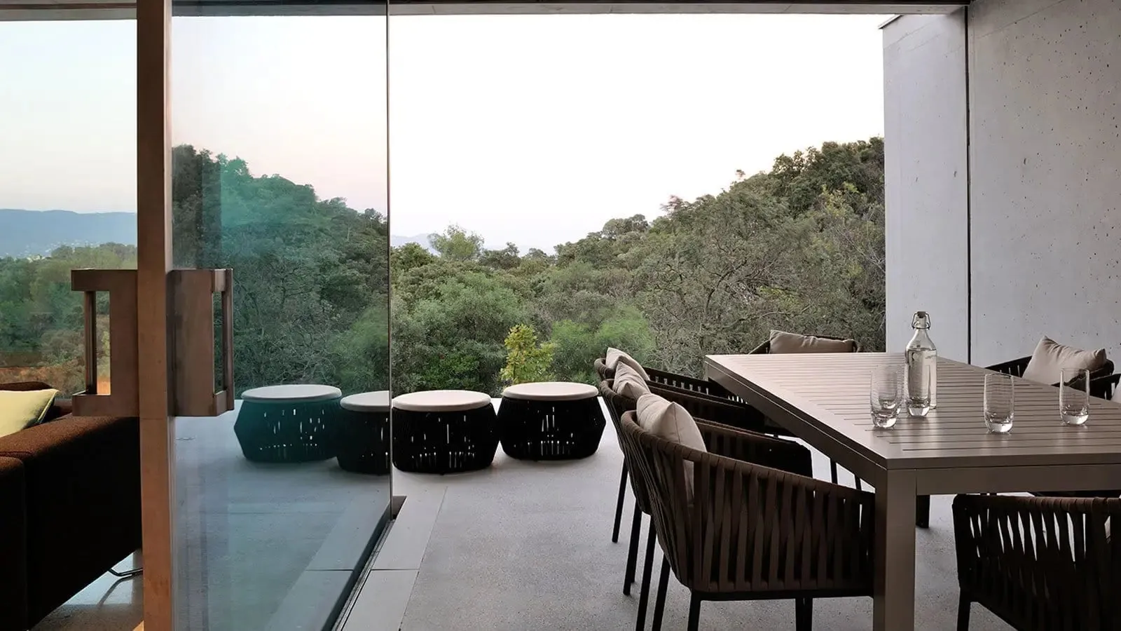 ZigZag Outdoor Pouf